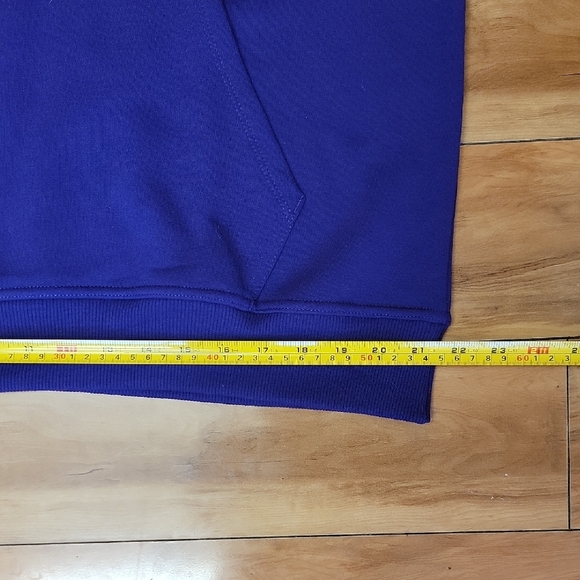 Champion Size LARGE Womens Deep Purple Hooded Sweatshirt NWT - Picture 6 of 11